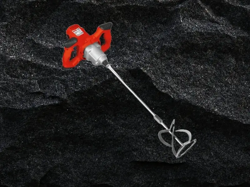 Elektrické míchadlo 1600 W - profesionální pro míchání malt a barev