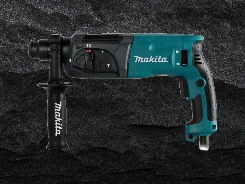 Kombinované kladivo Makita HR2470 SDS-Plus 780 W - multifunkční vrtací a sekací kladivo