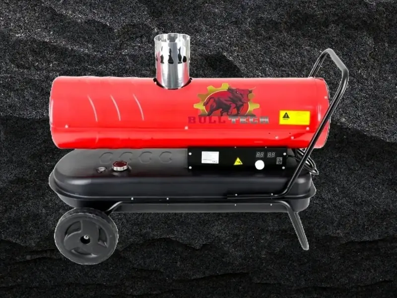 Naftové topidlo Bulltech 45 kW výkonné vytápění - topná technika