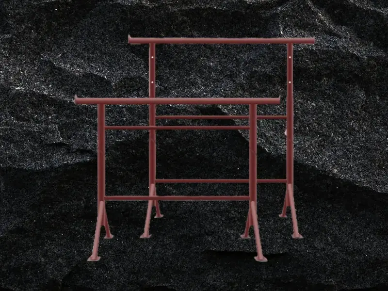 Stavební kozy pracovní plošiny - stabilní podpěry pro práci ve výškách