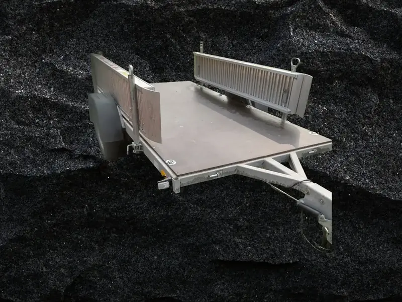 Vlek s nájezdy - přeprava s nájezdovými rampami