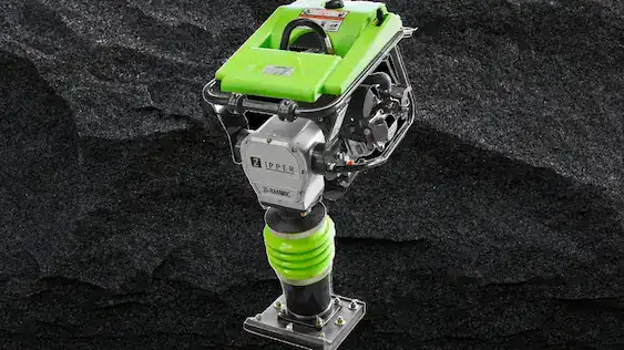 Vibrační pěch - zhutňování zeminy pro dlažby v Lanškrouně